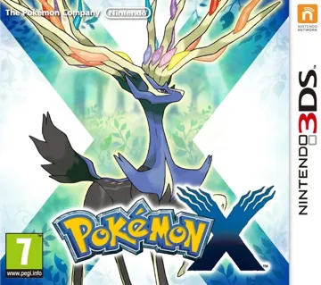 Pokemon X (USA) box cover front